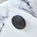 The Cylindrical Table With Its Patterned Design Can Be Easily Integrated Into A Variety Of Interior Styles, From Coffee Tables To Small Dining Tables, Workbenches Or Makeshift Writing Desks. White Mdf