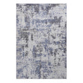 6X9 Grey Denim Abstract Non Shedding Living Room Bedroom Dining Home Office Stylish And Stain Resistant Area Rug Grey Polyester