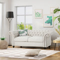 Seat Sofa Beige Fabric