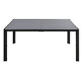 High Quality Steel Outdoor Table And Chair Set, Suitable For Patio, Balcony, Backyard. Gray Seats 6 Steel