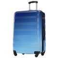 Hardshell Luggage Sets 3 Piece Gradient Color Expandable Suitcase With Spinner Wheels And Tsa Lock Lightweight 20