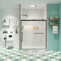 Bypass Shower Door, Sliding Door, With 5 16