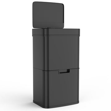 Trash Can Lid Pj62Lsd 802 B Lkj Black Abs Steel Q235
