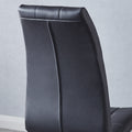 Modern Lattice Designdining Chair With Gold Metal Legs Set Of 4 Gold Black Metal