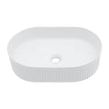 19.31X12.19 Inch White Ceramic Oval Vessel Bathroom Sink White Ceramic