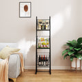 3 Tier Kitchen Storage Basket Organizer, Freestanding Metal Wire Rack For Fruit, Vegetables, And Pantry Items Black Kitchen American Design,American Traditional Metal