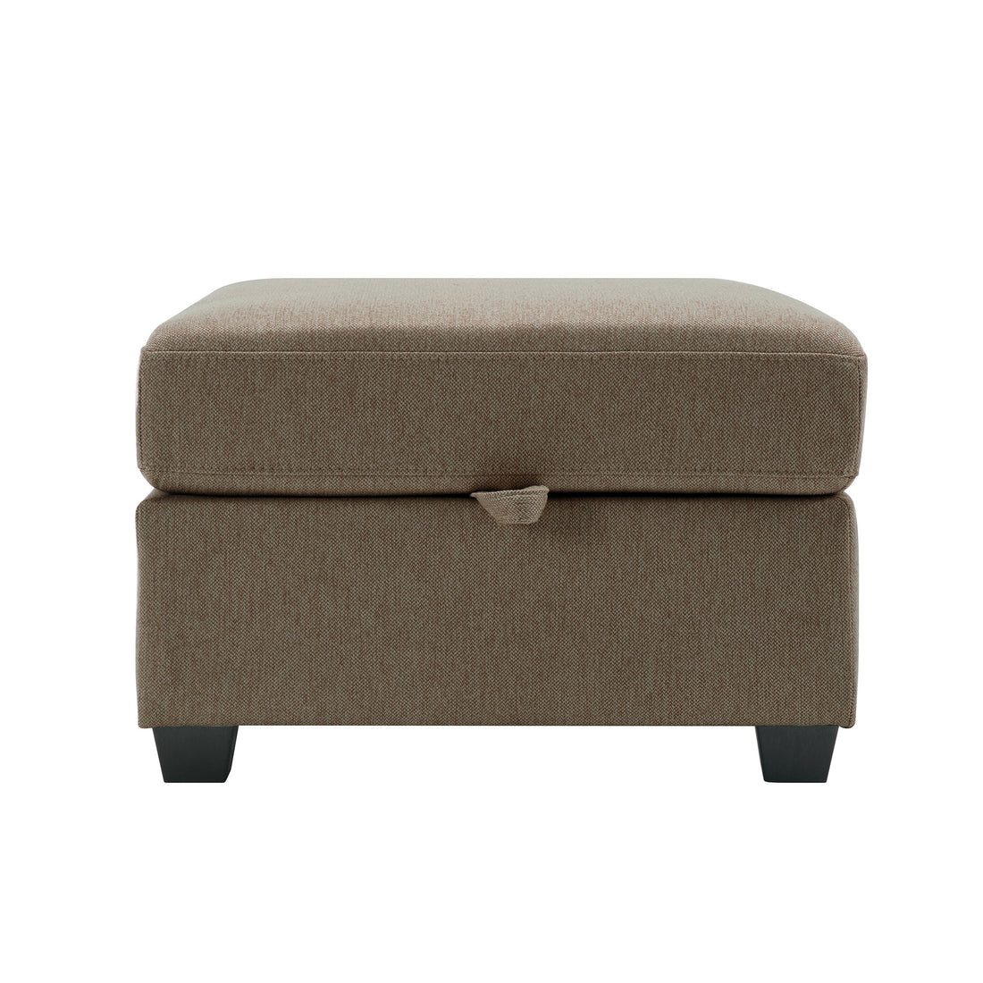 Palmilla Ottoman Brown Brown Polyester 1 Seat