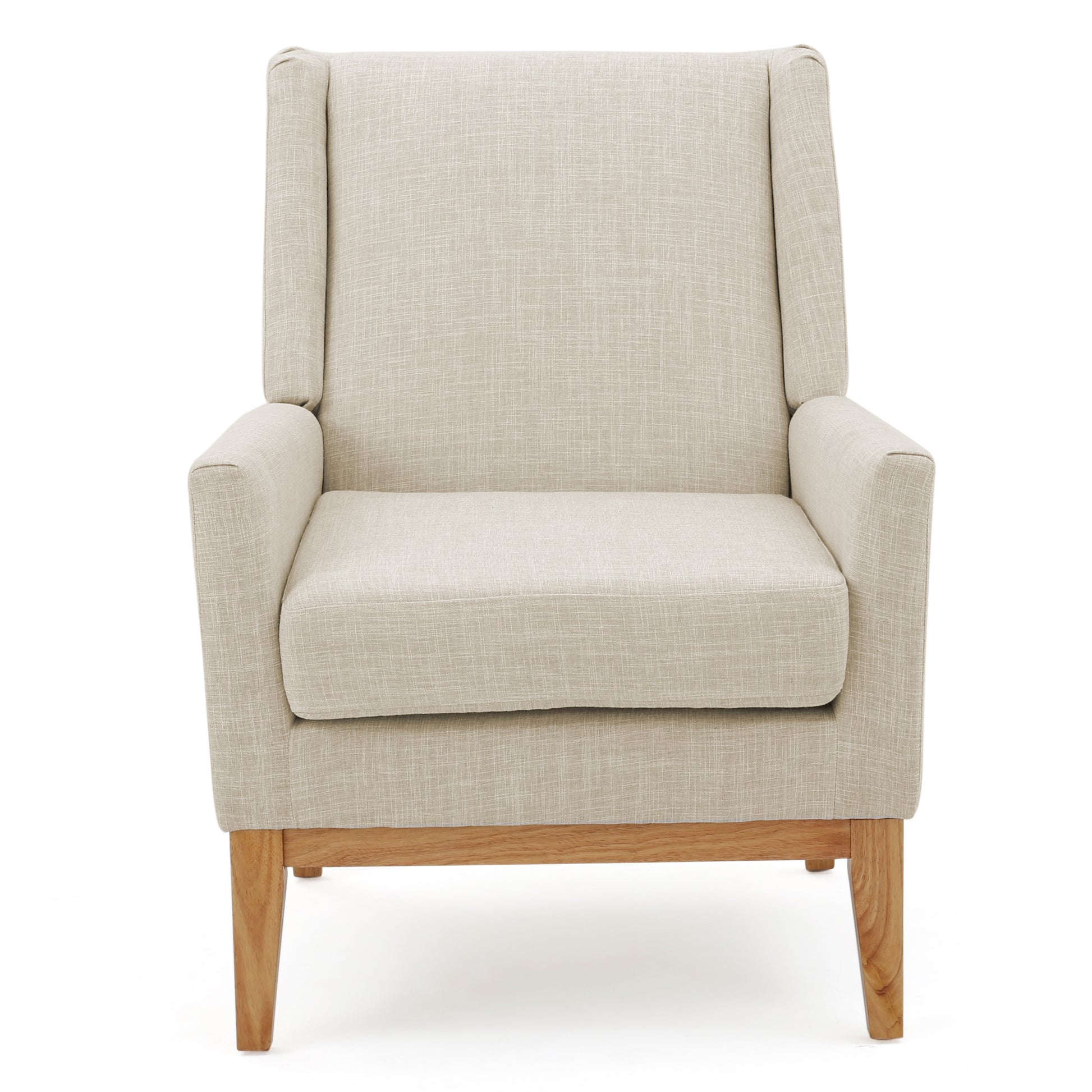 Kd Accent Chair Beige Fabric