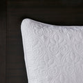 Reversible Bedspread Set White Full White Cotton