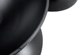 Blck Coffee Round Tables With Storge Movable Table Top Multifunctional End Side Table Matt Black Primary Living Space Casual,Cute,Modern Freestanding Round Coffee & End Tables Round Metal