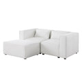 Modular Sofa Beige Chenille Fabric, Simple And Grand, The Seat And Back Is Very Soft. This Is Also A Knock Down Sofa Beige Chenille 3 Seat