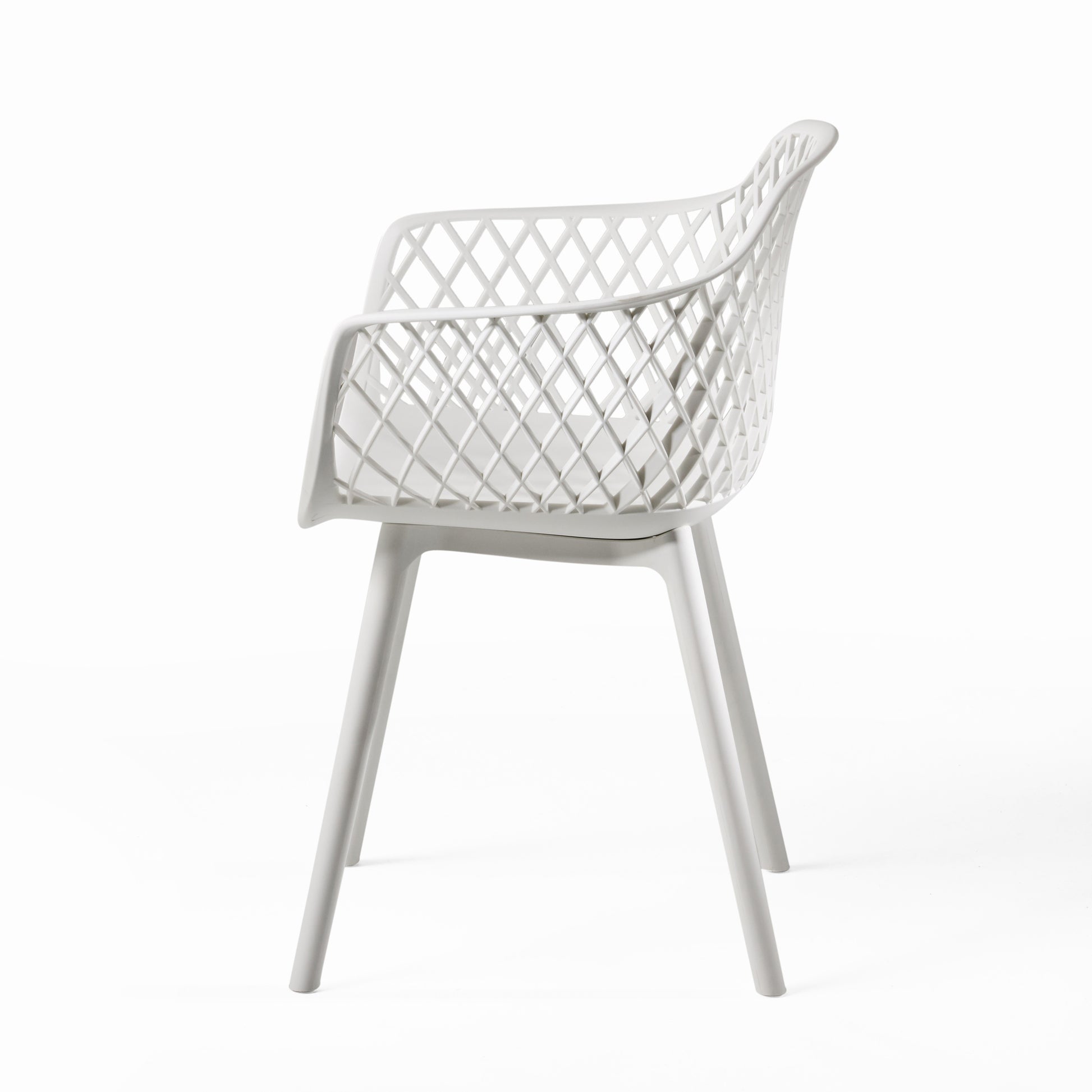 Poppy Chair White Polypropylene