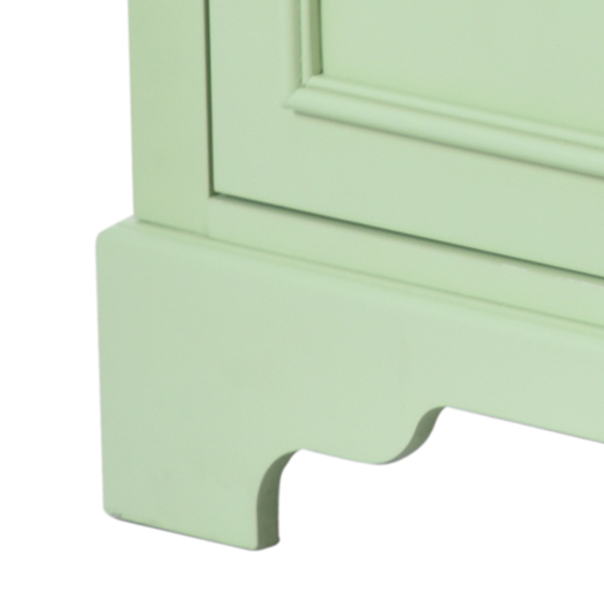 30 Inch Bathroom Vanity Cabinet With Ceramic Basin, 3 Drawers And Adjustable Shelves Green Bathroom Solid Wood Mdf