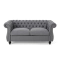 Seat Sofa Dark Grey Fabric