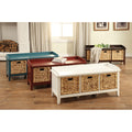 Beige And Teal Bench With 3 Drawer Teal Bedroom Drawer Wood