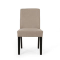 Dining Chair Taupe Fabric