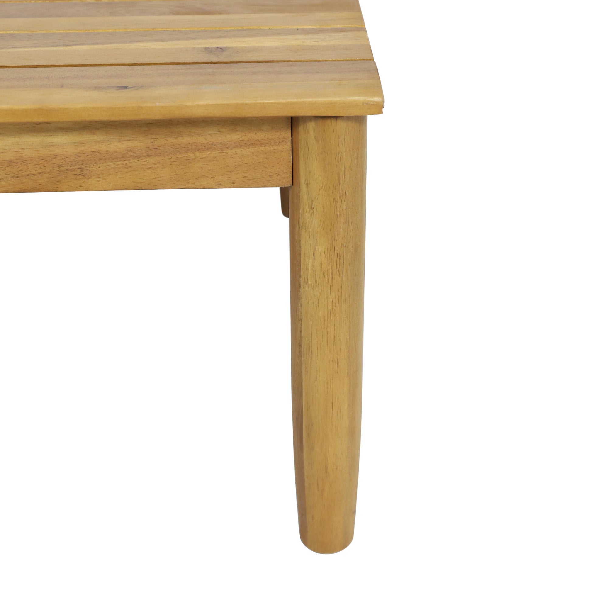 Seat & Coffee Table Teak Wood Fabric