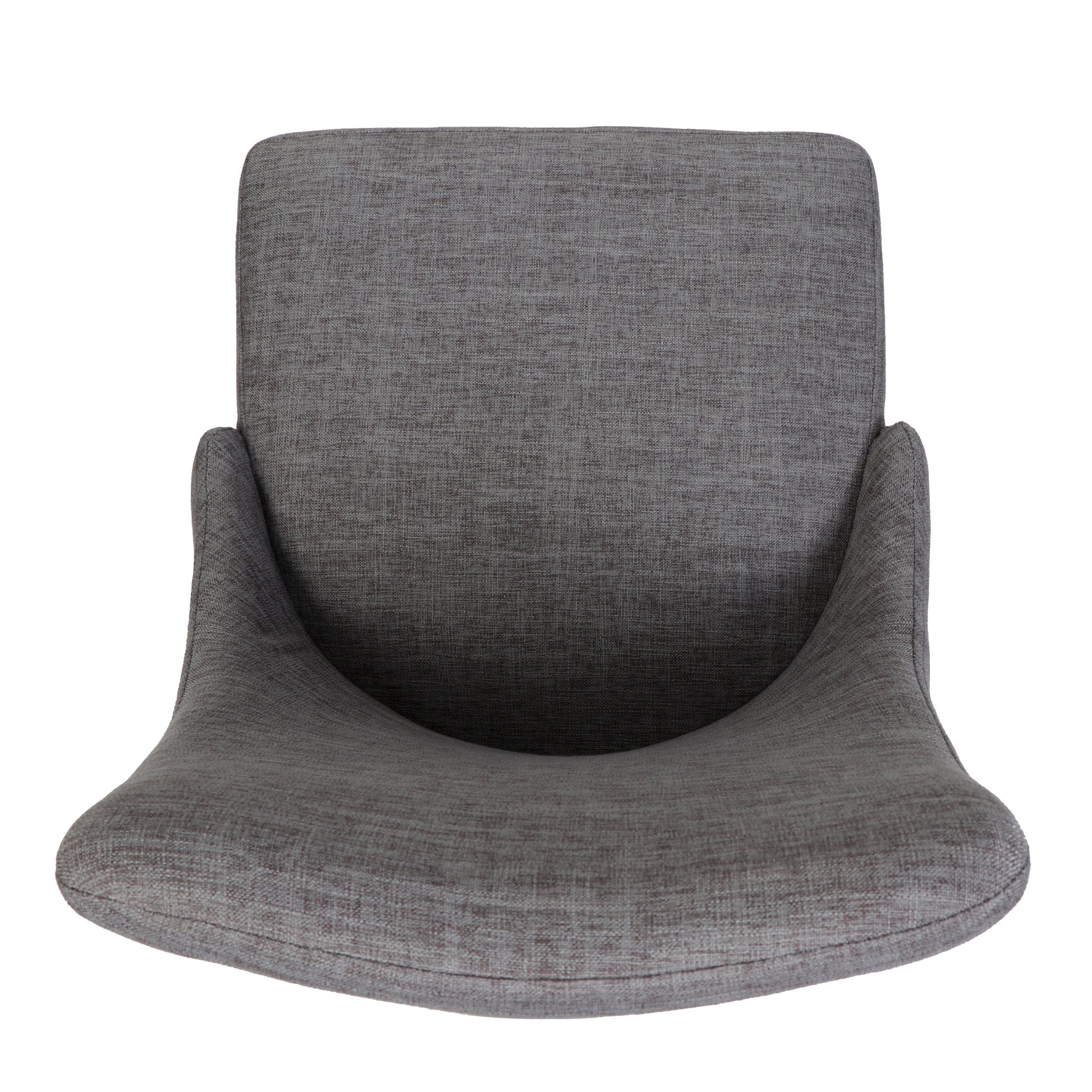Dining Chair Light Grey Fabric