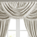 Waterfall Valance Only 1 Pc Valance Beige Polyester