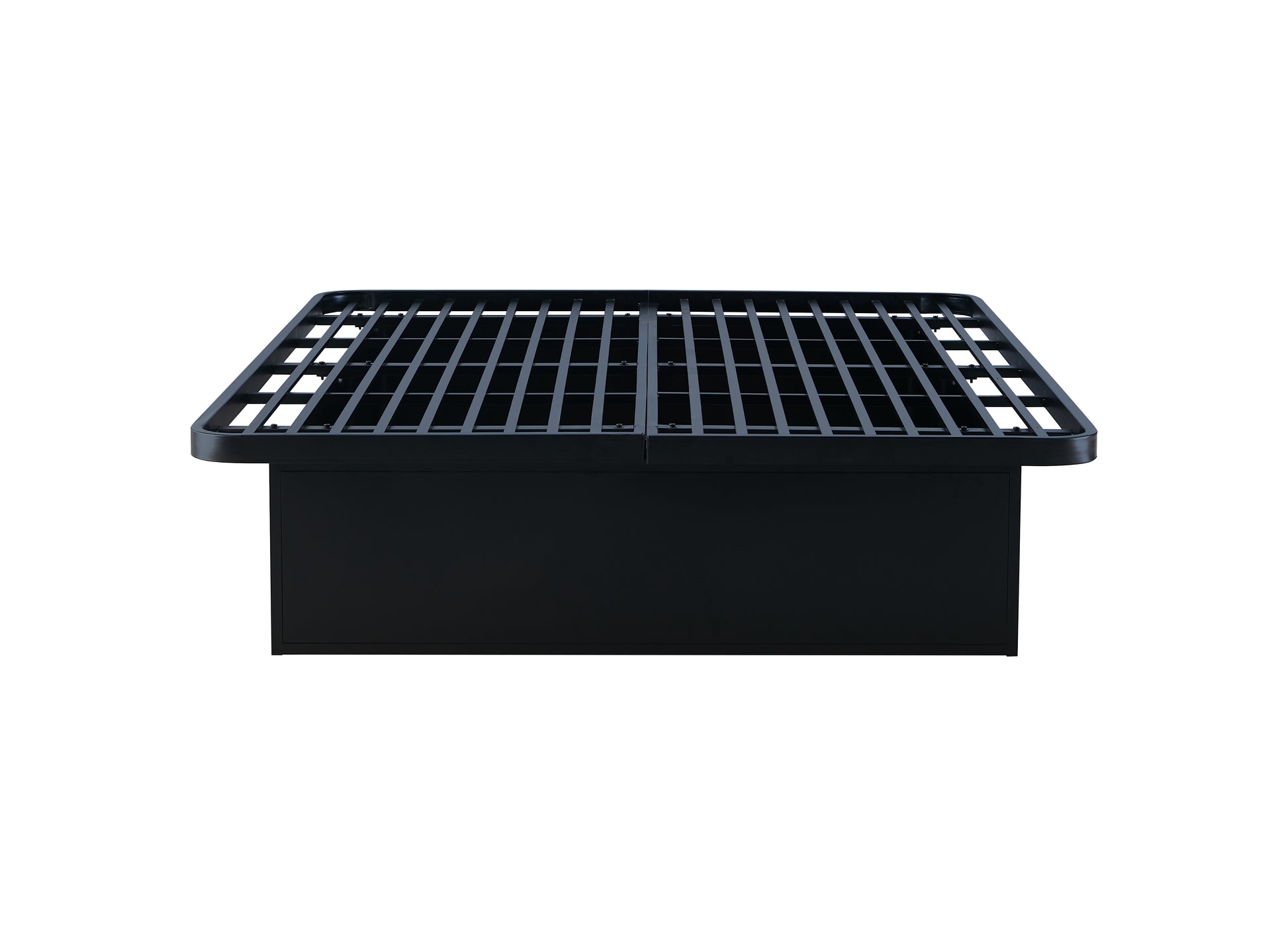 Modern Style Heavy Duty Full Size Platform Bed Frame Made With Metal And 16 Inch Height In Black Box Spring Not Required Full Black Metal Bedroom Modern Bed Frame Metal Metal