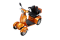 Fastest Mobility Scooter With Four Wheels For Adults & Seniors Orange Abs Pc