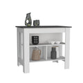 Cortes Kitchen Island 2 Tier Shelf 40