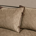 6 Piece Reversible Daybed Cover Set Brown Daybed Brown Microfiber