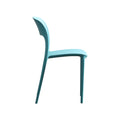 Katherina Injection Molding Pp Chair Set Of 2 Teal Polypropylene