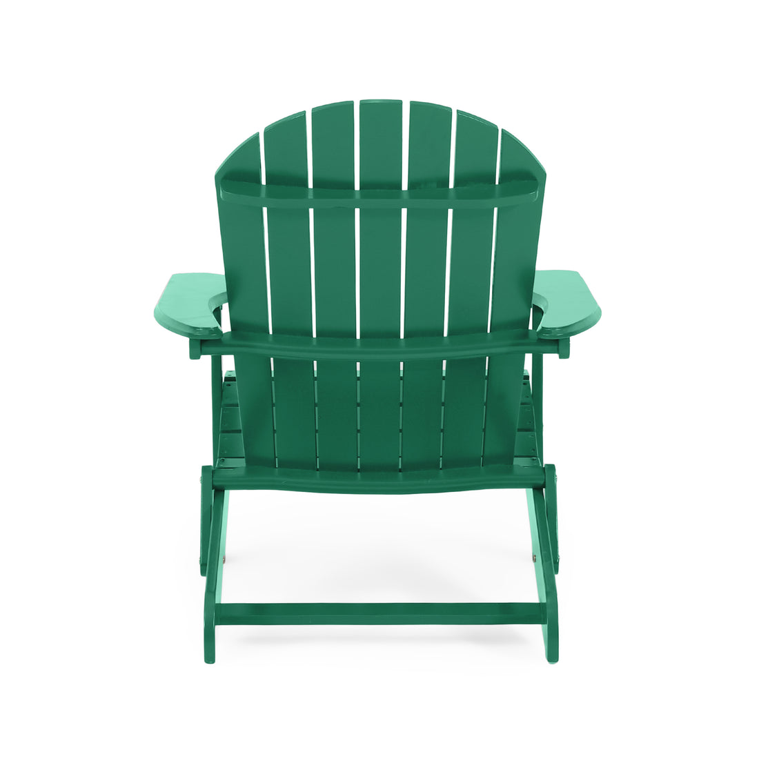 Malibu Adirondack Chair Dark Green Acacia Wood