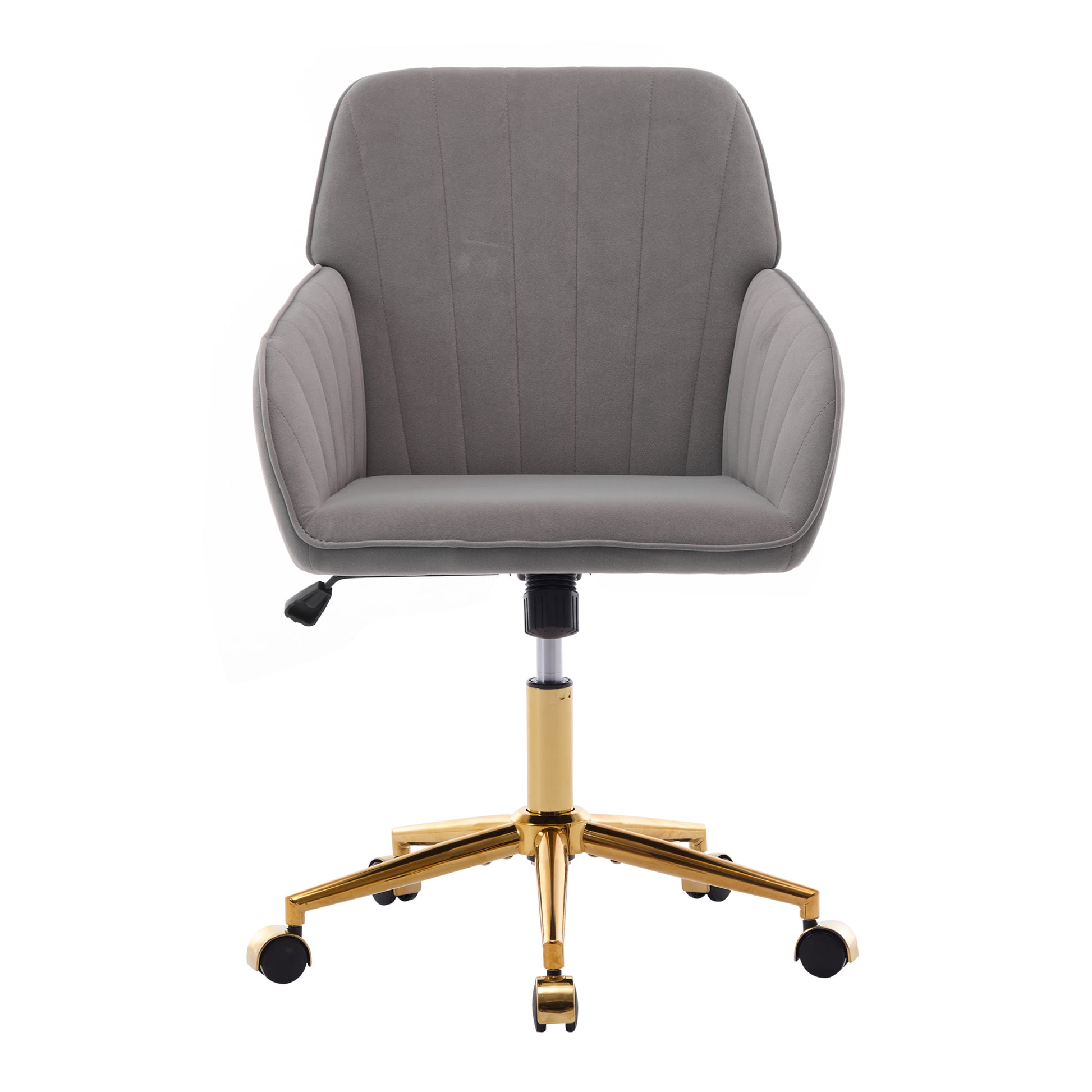 Ty Office Chair Gray Velvet