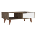 Hamburg Coffee Table 2.0One Open Shelf, One Drawer Multicolor Mdf Engineered Wood