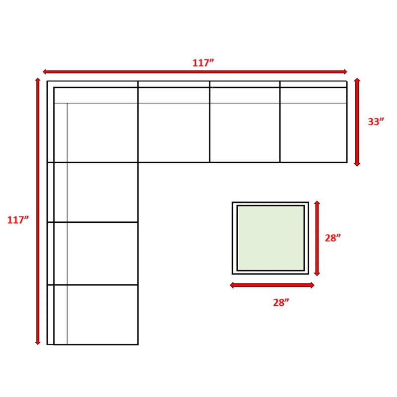 6 Person Wicker Seating Set With Cushions Fully Assembled Brown,Gray Wicker