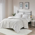 Ultra Plush Down Alternative Comforter Set Queen Ivory Faux Fur