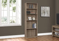 Bookshelf, Bookcase, 6 Tier, 72