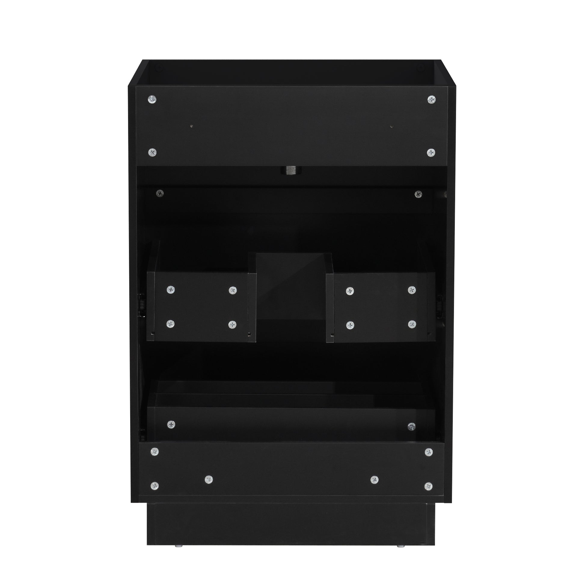 Hk2305 24 Bk Cabinet Black Mdf