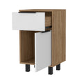 Luxor Z Nightstand, One Cabinet, Superior Top, One Drawer Multicolor Mdf Engineered Wood