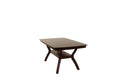Formal Look 1Pc Dining Table W Shelve Solidwood Espresso Finish Dining Room Furniture Espresso Espresso Dining Room Classic,Contemporary,Modern,Transitional Rubberwood Rectangular Kitchen & Dining Tables Rectangular Solid Wood