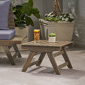 Sedona Side Table Grey Wood