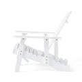 Malibu Reclining Adirondack Chair White Acacia Wood