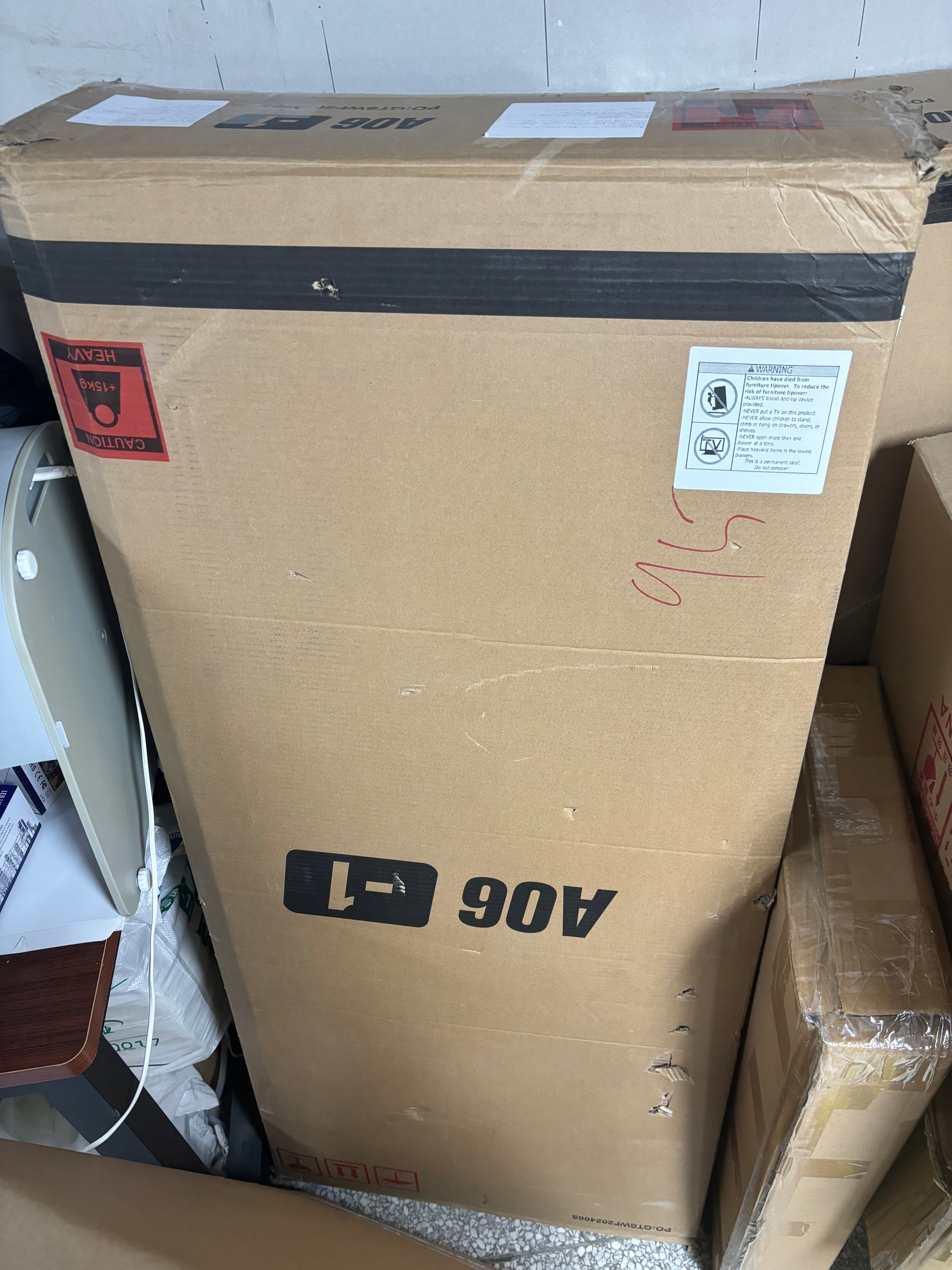 47.2"Vanity Desk With Large Mirror, 3 Colour Lighting Modes, Adjustable Brightness, Dresser With 3 Drawers & 2 Vertical Cabinets, Makeup Vanity Table For Women & Girls Black Black Particle Board