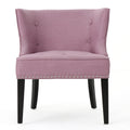 Fabric Occaisional Chair, Lavender Purple Lavender Purple Fabric