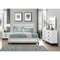 Mirage White Mirror White Rubber Wood