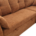 United Modular Sectional Sofa L Shaped Modular Couch With Reversible Chaise Modular Sofa Sectional Couch With Storage Seats Brown Chenille 3 Seat