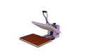 16X24 Manual Heat Press Machine With Slide Out Base Purple Aluminium