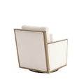 Coolmore Corduroy Swivel Barrel Chair, Comfy Accent Sofa Chair For Living Room, 360 Degree Swivel Barrel Club Chair, Leisure Arm Chair For Nursery, Hotel, Bedroom, Office, Lounge Beige Beige Primary Living Space Foam Corduroy