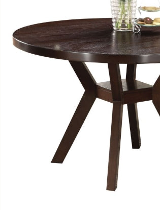 Drake Espresso Finish Dining Table Espresso Synthetic Wood
