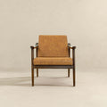 Brandon Antique Tan Leather Lounge Chair Antique Natural,Brown,Light Tan Brown Walnut Foam Genuine Leather,Solid Wood