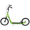 Aosom Youth Scooter Kick Scooter For Kids 5 With Adjustable Handlebar 16