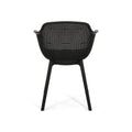 Lotus Chair Black Polypropylene