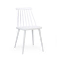 Dining Chair White Polypropylene